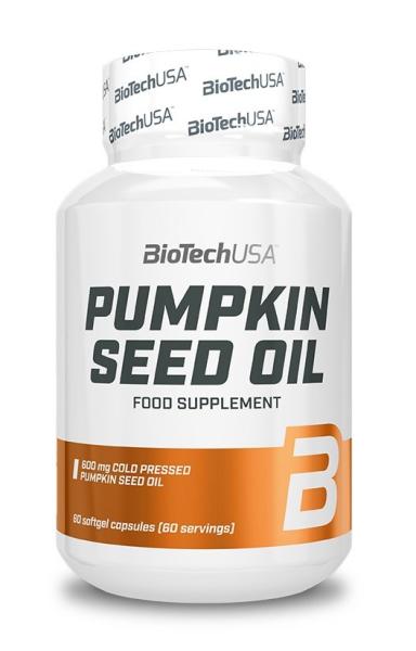 Pumpkin Seed Oil - Biotech USA 60 kaps.