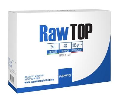 Raw Top (až 21 prísad vrátane botanických výťažkov) - Yamamoto  240 kaps.