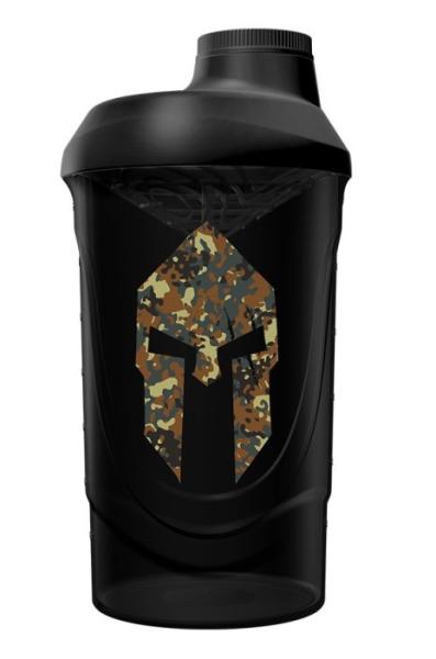 Spartan Shaker Black (Camouflage Mask) -  600 ml.