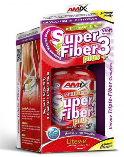 Super Fiber 3 Plus - Amix 90 kaps.