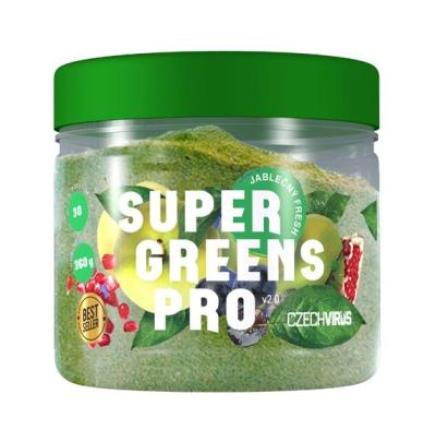 Super Greens Pro - Czech Virus  360 g Jablko Fresh