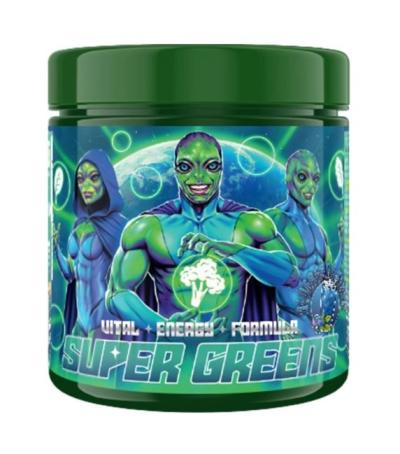 Super Greens - Swedish Supplements 250 g Blueberry Slush