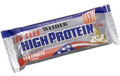 Tyčinka Low Carb High Protein Bar - Weider 50 g Stracciatella