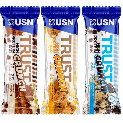 Tyčinka: Trust Crunch - USN 60 g White Choc Cookie Dough