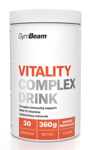 Vitality Complex Drink - GymBeam 360 g Mango Maracuja