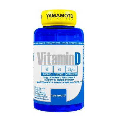 Vitamin D 25 mcg - Yamamoto 90 kaps.