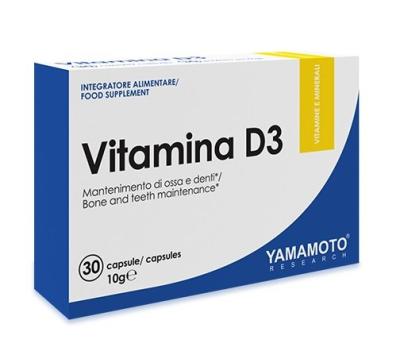 Vitamina D3 - Yamamoto 30 kaps.