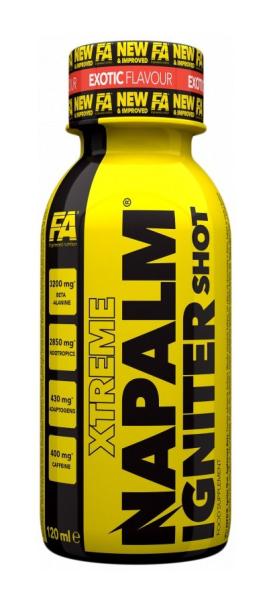 Xtreme Napalm Igniter Shot - Fitness Authority 120 ml Exotic