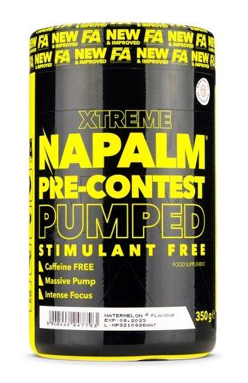 Xtreme Napalm Pumped Stimulant Free - Fitness Authority 350 g Dragon Fruit