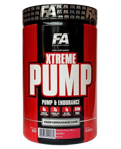 Xtreme Pump Caffeine Free - Fitness Authority 490 g Exotic