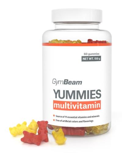 Yummies - GymBeam 60 kaps. Orange+Lemon+Cherry