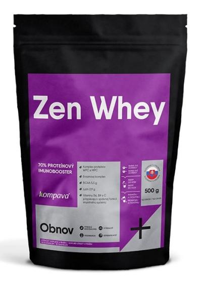 Zen Whey + Stévia - Kompava 2000 g Čokoláda-Višňa