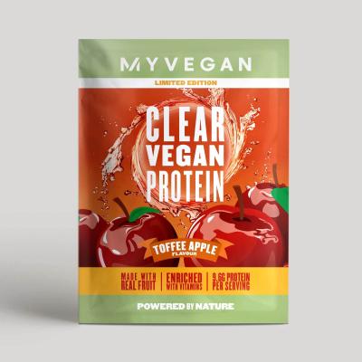 Clear Vegan Protein – príchuť jablka v karameli - 16g - Toffee Apple