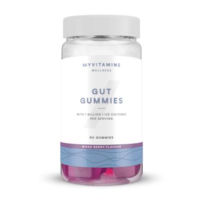 Tráviace Cukríky - 60gummies - Miešané Brusnice