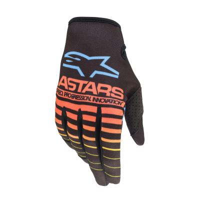 Alpinestars Radar 2022 čierna/žltá fluo/korálová - L