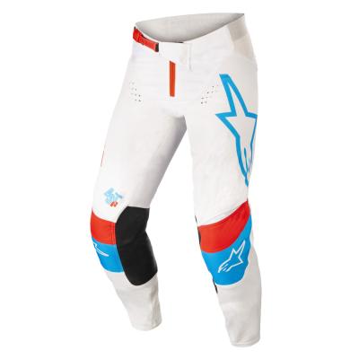 Alpinestars Techstar Quadro biela/modrá neon/červená 2022 30