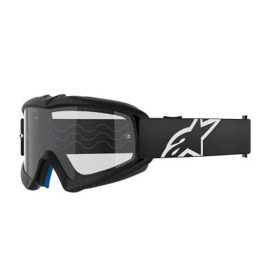 Alpinestars Vision Youth Corp čierna, číre plexi