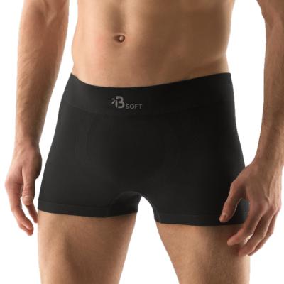 Bamboo PureLine Boxerky s kratší nohavičkou čierna - L/XL