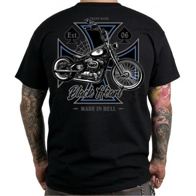 BLACK HEART Chopper Cross čierna - 3XL
