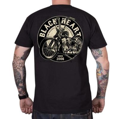 BLACK HEART Chopper King čierna - XXL