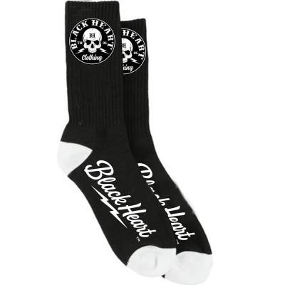BLACK HEART Dominator Socks čierna - 8-9
