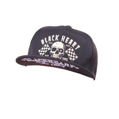 BLACK HEART Flag Trucker šiltovka čierna