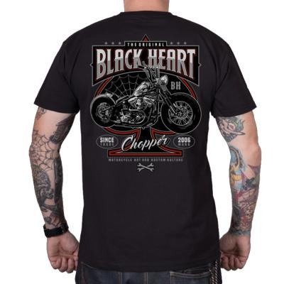 BLACK HEART Flock Chop čierna - XXL