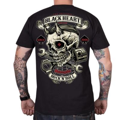 BLACK HEART Liberty čierna - L