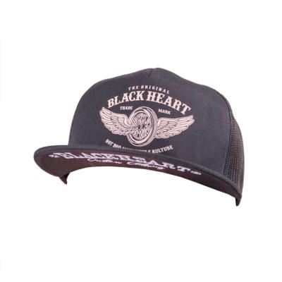 BLACK HEART Wings Trucker čierna