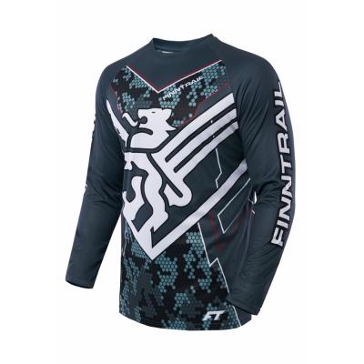 Finntrail Finntrail Jersey CamoGrey camo/šedá - 3XL