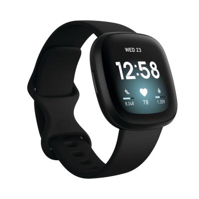 Fitbit Versa 3 Black/Black Aluminum