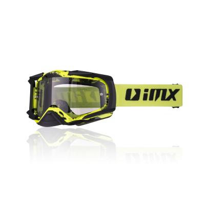 iMX Dust Graphic Fluo Yellow-Black Matt