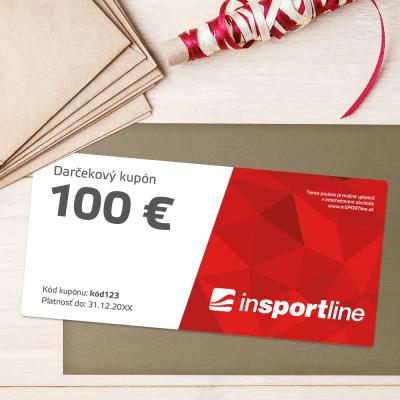 inSPORTline Vouchers Darčekový poukaz - 100 € pre nákup na eshope