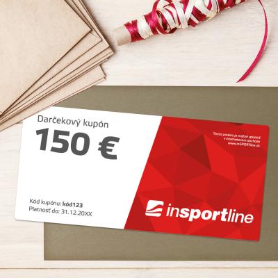 inSPORTline Vouchers Darčekový poukaz - 150 € pre nákup na eshope