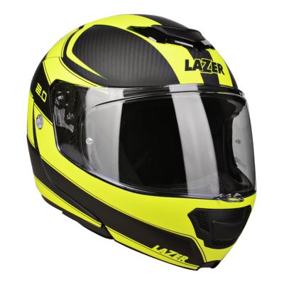 Lazer Monaco Evo 2.0 Black Carbon-Yellow-Matt - XXL (63-64)