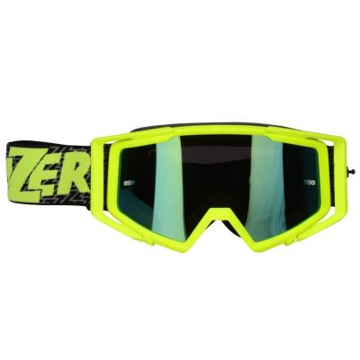 Lazer Race Mirror Yellow-Black-Yellow