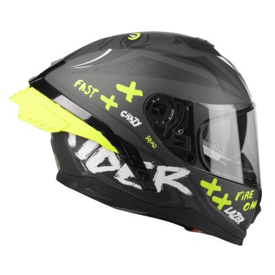 Lazer Rafale SR Ride Oni (Black-Grey-Yellow Fluo-Matt) - L (59-60)