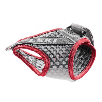 Leki Shark Frame Strap Mesh Grey-Red - M/L/XL