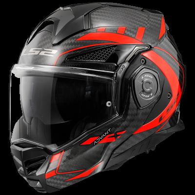 LS2 FF901 Advant X Carbon Future Gl Red S (53-54)