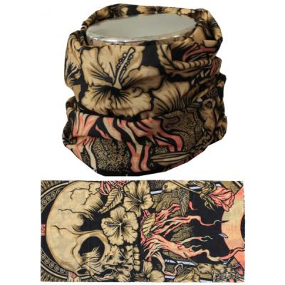 MTHDR Scarf Skull Flower