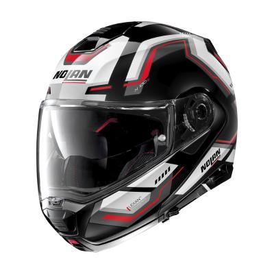 Nolan N100-5 Upwind Glossy Black-Red - XXL (63-64)