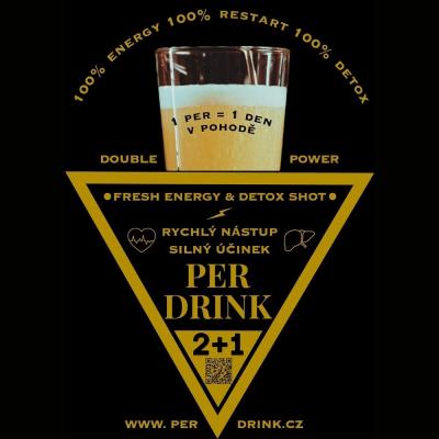 Per Drink Šumivý nápoj s vitamínmi a rastlinnými extraktmi