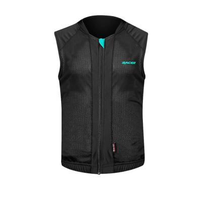 Racer Turtle Vest 2 čierno-tyrkysová S