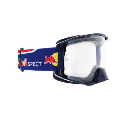 RedBull Spect Strive tmavo modré matné, číre plexi