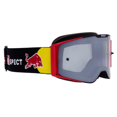 RedBull Spect Torp, černé/červené matné, plexi stříbrné zrcadlové