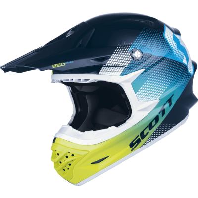 Scott MOTO 350 Pro Dirt modro-zelená - XL (61-62)