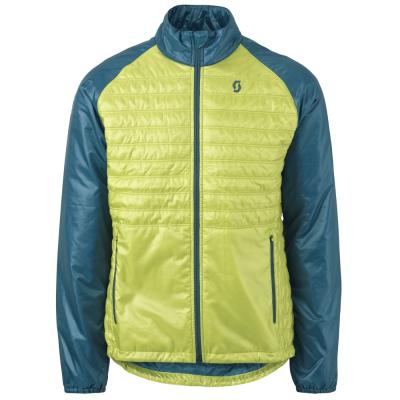 Scott MOTO Insuloft Light ink blue-chartreuse yellow - XL (54-56)