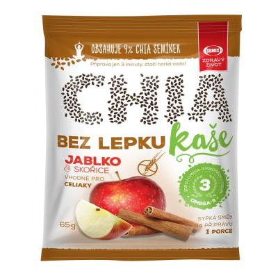 Semix Chia kaše s jablky a skořicí bez lepku