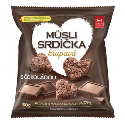 Semix Müsli srdíčka křupavá čokoláda