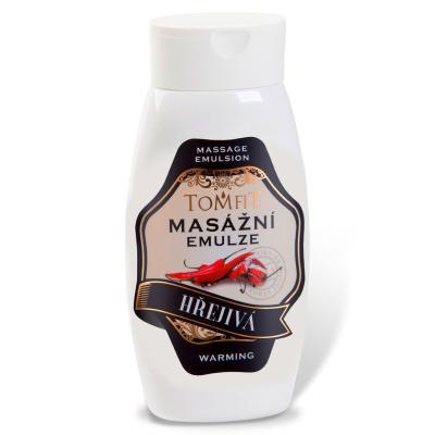 Tomfit Masážna emulzia hrejivá 250 ml